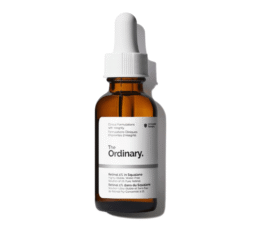 the ordinary retinol 1% in squalane serum bottle anti-aging skincare product