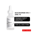 The Ordinary Niacinamide 10% + Zinc 1% 60ml – Oil Control Serum for Acne & Pores