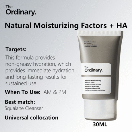 Revitalize Your Skin with The Ordinary Natural Moisturizing Factors + HA 30ml – Deep Hydration Made Simple