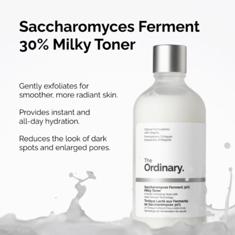 Revitalize Skin with The Ordinary Saccharomyces Ferment 30% Milky Toner 100ml – Brightening & Hydrating Power