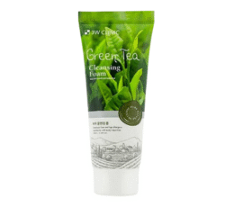 3W Clinic Green Tea Cleansing Foam – Korean Face Wash for Oily and Sensitive Skin