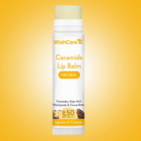 Wishcare Ceramide Lip Balm Natural with SPF 50 PA+++