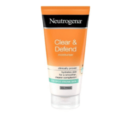 Neutrogena Clear & Defend Moisturiser – Lightweight Oil-Free Moisturiser for Acne-Prone Skin