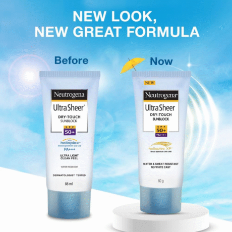 Neutrogena Ultra Sheer Dry-Touch Sunblock SPF50