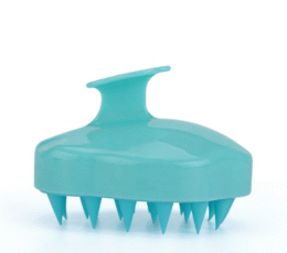 Hair Massager Silicone Brush for Scalp Cleansing and Hair Growth