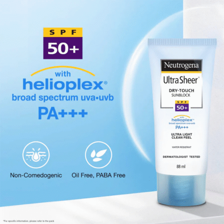Neutrogena Ultra Sheer Dry-Touch Sunblock SPF50