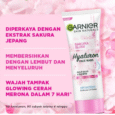 Garnier Sakura Glow Face Wash Brightening Cleanser